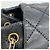 Borsa a tracolla Chanel in pelle nera Nero - vista 9