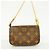 Louis Vuitton Monogram Mini Pochette Accessoires Marrone - vista 6