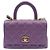 Borsa Chanel Matelassé Purple Porpora - vista 2