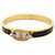 Hermès Hermes Chaine d'Ancre Mini Click Bangle Nero D'oro