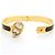Hermès Hermes Chaine d'Ancre Mini Click Bangle Nero D'oro - vista 4