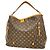 Borsa a tracolla Louis Vuitton Monogram Delightful GM Marrone