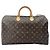 Borsa Boston Louis Vuitton Monogram Speedy 40 Marrone