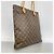 Borsa Tote Louis Vuitton Monogram Carry It Marrone - vista 2