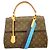 Borsa Louis Vuitton Monogram Cluny MM Marrone