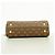 Borsa Louis Vuitton Monogram Cluny MM Marrone - vista 3