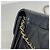 Timeless Chanel Matelassé Schultertasche mit Kette Schwarz - Ansicht 6