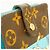 Louis Vuitton Monogram Groom Compact Zip Bellboy Geldbörse Braun - Ansicht 8