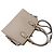 Prada Schultertasche aus Saffiano-Leder Grau - Ansicht 5