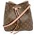 Néonoé Borsa a tracolla Louis Vuitton Monogram NeoNoe M44022 Marrone Rosa