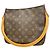Borsa a tracolla Louis Vuitton Monogram Looping MM Marrone