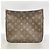 Borsa a tracolla Louis Vuitton Monogram Looping MM Marrone - vista 10