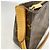 Borsa a tracolla Louis Vuitton Monogram Looping MM Marrone - vista 7