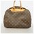 Borsa Louis Vuitton Monogram Deauville Marrone - vista 11