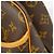 Borsa Louis Vuitton Monogram Deauville Marrone - vista 6