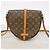 Borsa a tracolla Louis Vuitton Monogram Chantilly MM Marrone - vista 11