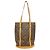 Borsa Tote Louis Vuitton Monogram Bucket GM Marrone