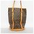 Borsa Tote Louis Vuitton Monogram Bucket GM Marrone - vista 10