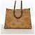 Borsa Tote Louis Vuitton Monogram Giant Reverse OnTheGo GM Marrone - vista 16