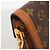 Borsa a tracolla Louis Vuitton Monogram Reverse Dauphine MM Marrone - vista 7