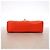 Borsa a tracolla Chanel in pelle d'agnello rossa Rosso - vista 3