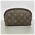 Pochette Louis Vuitton Monogram Pochette Tic PM Marrone - vista 9