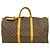 Louis Vuitton Boston Monogram Keepall Bandoulière 50 Marrone