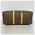 Louis Vuitton Boston Monogram Keepall Bandoulière 50 Marrone - vista 3