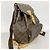 Zaino Louis Vuitton Monogram Montsouris GM Marrone - vista 2