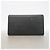 Chanel Tri-fold Long Wallet aus schwarzem Lammleder - Ansicht 9