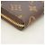 Louis Vuitton Monogram Portefeuille Clemence Long Wallet Marrone Rosa - vista 6