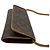 Louis Vuitton Pochette Twin GM Monogram Shoulder Bag Braun - Ansicht 6