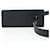 Fendi Logo Vertical Box Leather Nero - vista 4