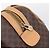 Céline Borsa Boston CELINE Macadam Canvas PVC Leather Brown Gold Auth 197624A Marrone D'oro - vista 10