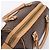 Céline Borsa Boston CELINE Macadam Canvas PVC Leather Brown Gold Auth 197624A Marrone D'oro - vista 6