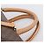 Céline Borsa Boston CELINE Macadam Canvas PVC Leather Brown Gold Auth 197624A Marrone D'oro - vista 8