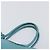 Borsa Tote PRADA Pelle Saffiano 2 vie Blu Chiaro Oro Auth 195486A D'oro - vista 14