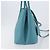 Borsa Tote PRADA Pelle Saffiano 2 vie Blu Chiaro Oro Auth 195486A D'oro - vista 4