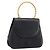 Borsa Salvatore Ferragamo Gancini in pelle nera e oro Auth 196959A Nero D'oro