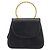 Borsa Salvatore Ferragamo Gancini in pelle nera e oro Auth 196959A Nero D'oro - vista 2