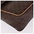 Céline Borsa a tracolla CELINE Macadam Canvas PVC Leather Brown Gold Auth 197808V Marrone D'oro - vista 11