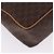 Céline Borsa a tracolla CELINE Macadam Canvas PVC Leather Brown Gold Auth 197808V Marrone D'oro - vista 13