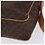 Céline Borsa a tracolla CELINE Macadam Canvas PVC Leather Brown Gold Auth 197808V Marrone D'oro - vista 14