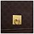Céline Borsa a tracolla CELINE Macadam Canvas PVC Leather Brown Gold Auth 197808V Marrone D'oro - vista 15
