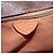 Céline Borsa a tracolla CELINE Macadam Canvas PVC Leather Brown Gold Auth 197808V Marrone D'oro - vista 18