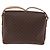 Céline Borsa a tracolla CELINE Macadam Canvas PVC Leather Brown Gold Auth 197808V Marrone D'oro - vista 3