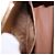 Céline Bolsa de Mão Redonda CELINE Macadam Canvas PVC Couro Marrom Dourado Auth am12348V - vista 27