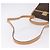 Céline Bolsa de Mão Redonda CELINE Macadam Canvas PVC Couro Marrom Dourado Auth am12348V - vista 8