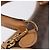 Céline Bolsa de Mão Redonda CELINE Macadam Canvas PVC Couro Marrom Dourado Auth am12348V - vista 9