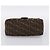 Borsa a tracolla FENDI Zucca Canvas Mamma Baguette Marrone Argento Auth BA15303V - vista 5